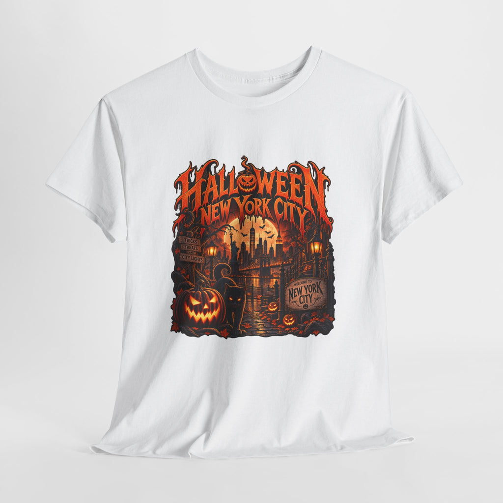 Halloween NYC Graphic Tee | Unisex Heavy Cotton Shirt